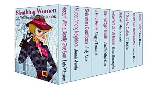 Sleuthing Women: 10 First-in-Series Mysteries book cover