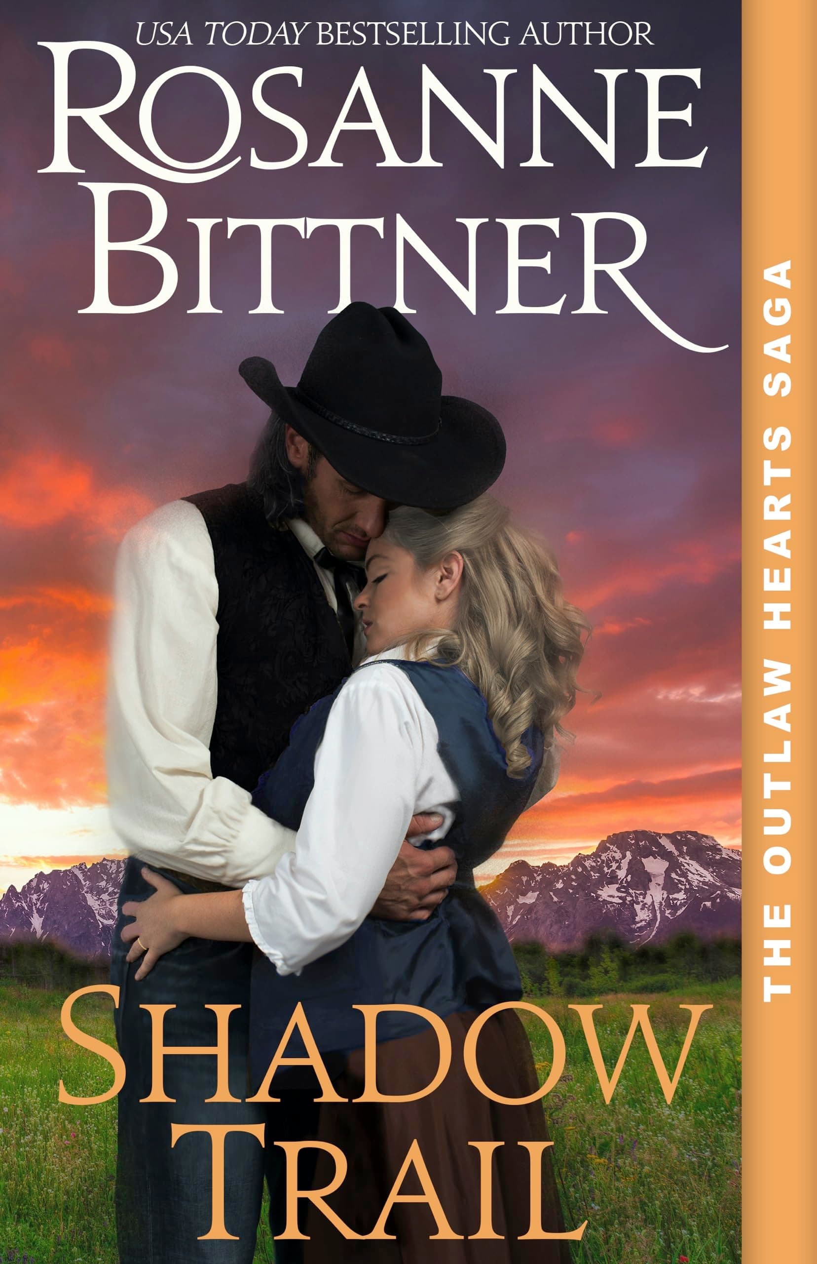 Shadow Trail: Outlaw Hearts Series, 6 book cover