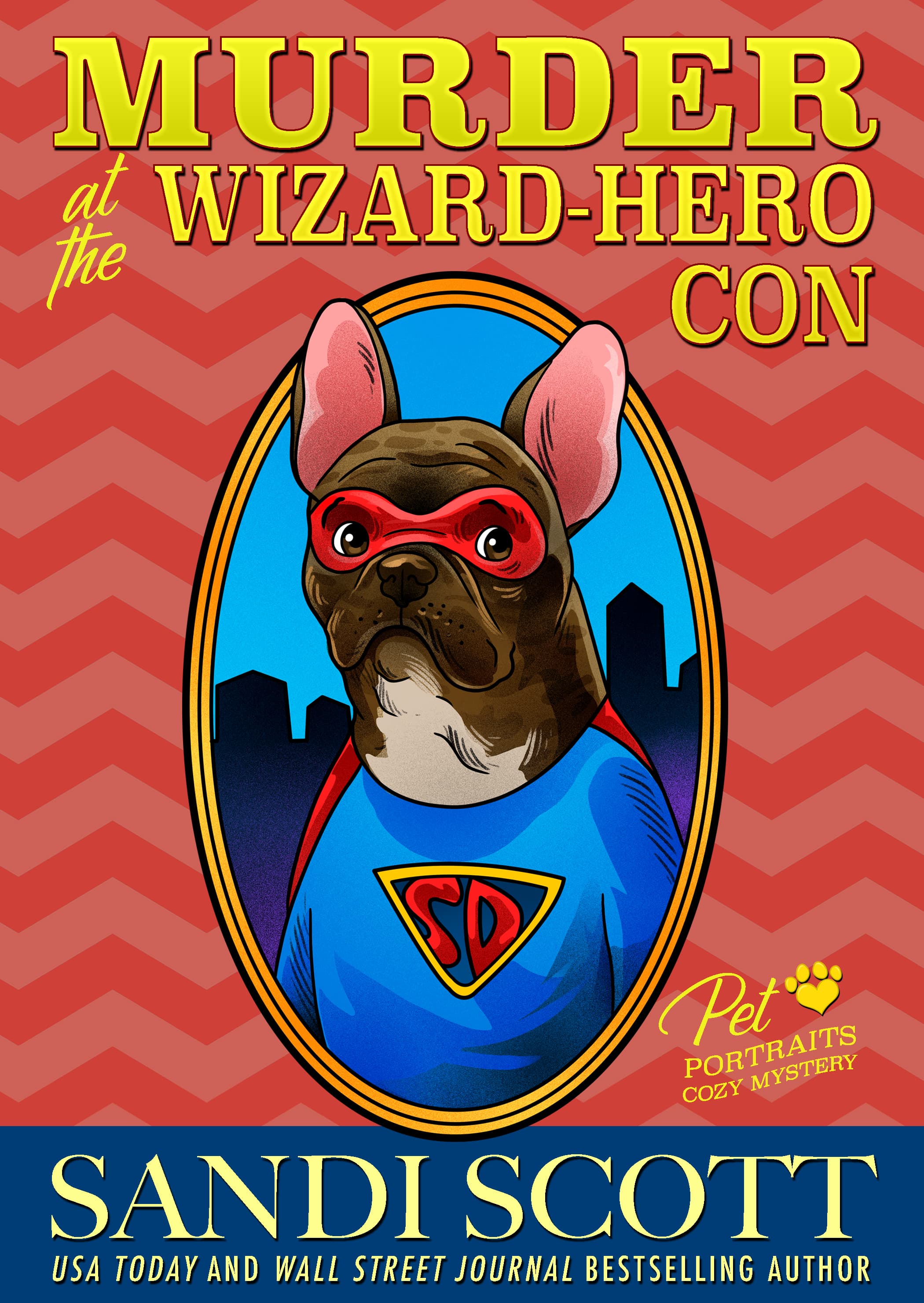 Murder at the Wizard-Hero Con book cover