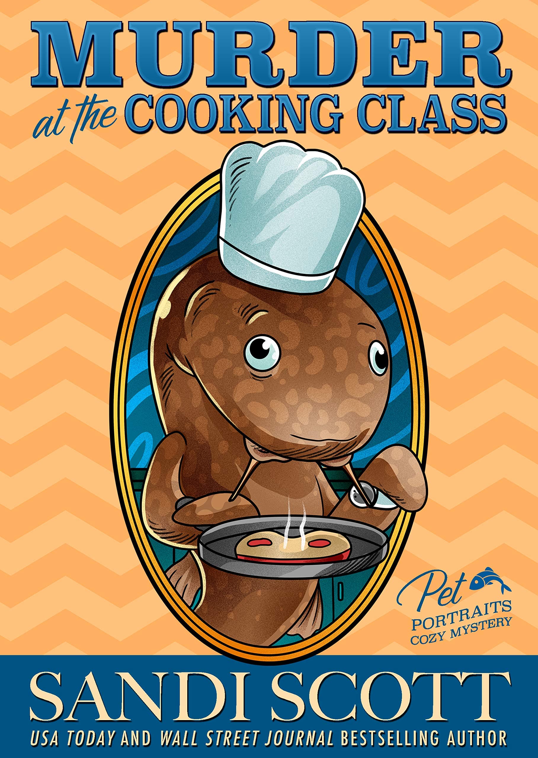 Murder at the Cooking Class: Pet Portraits Cozy Mystery Book 13 book cover