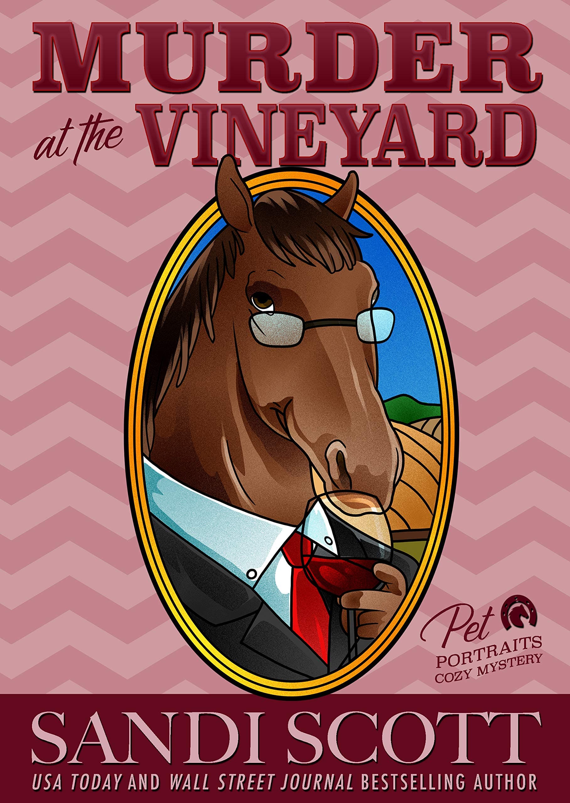 Murder at the Vineyard book cover