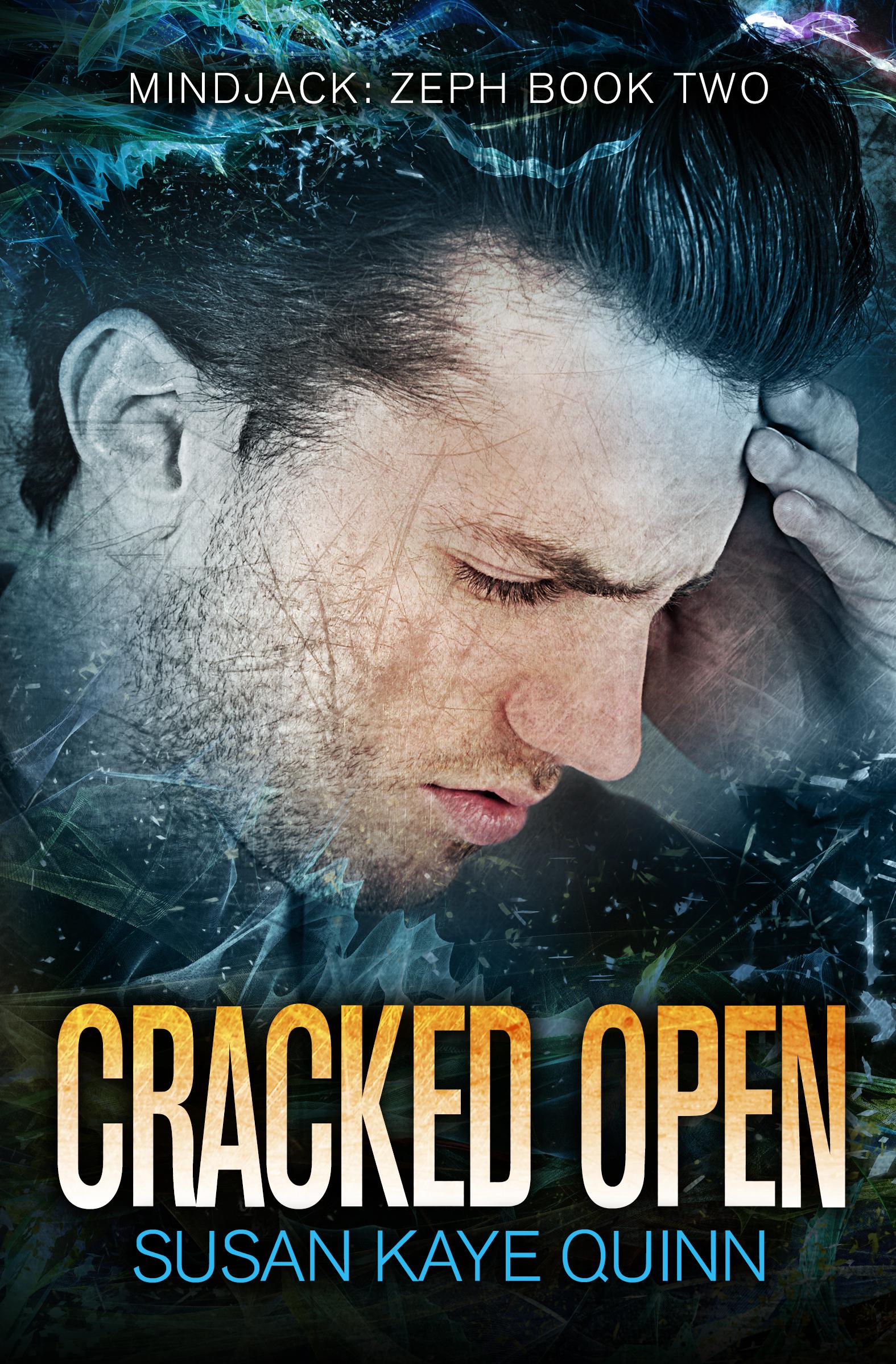 Cracked Open book cover