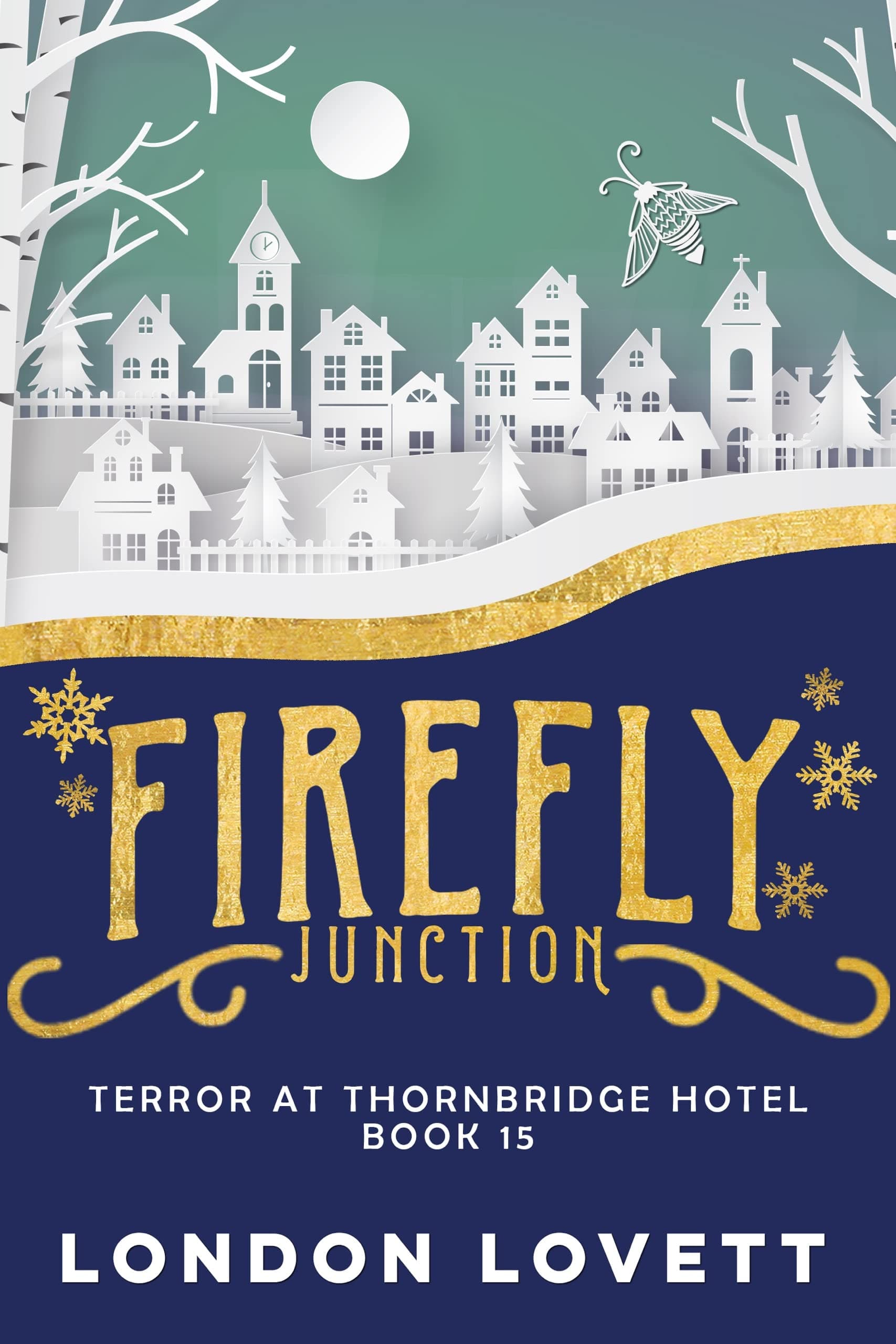 Terror at Thornbridge Hotel: Paranormal Cozy Mystery book cover
