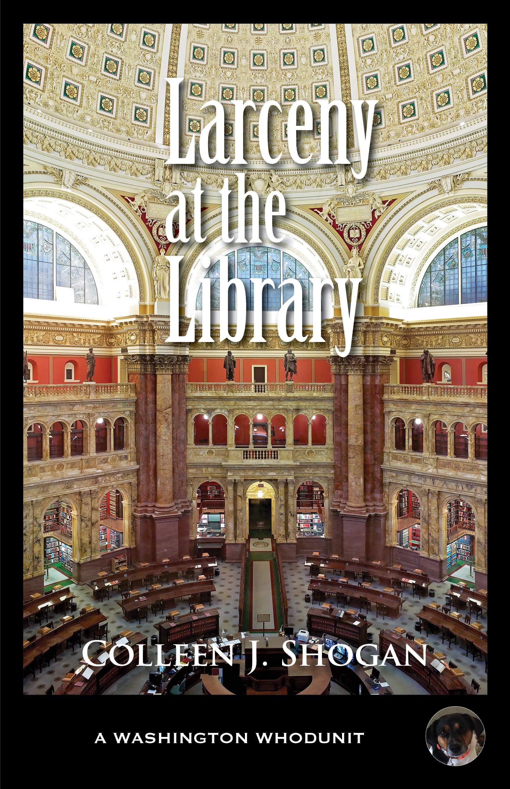 Larceny at the Library book cover