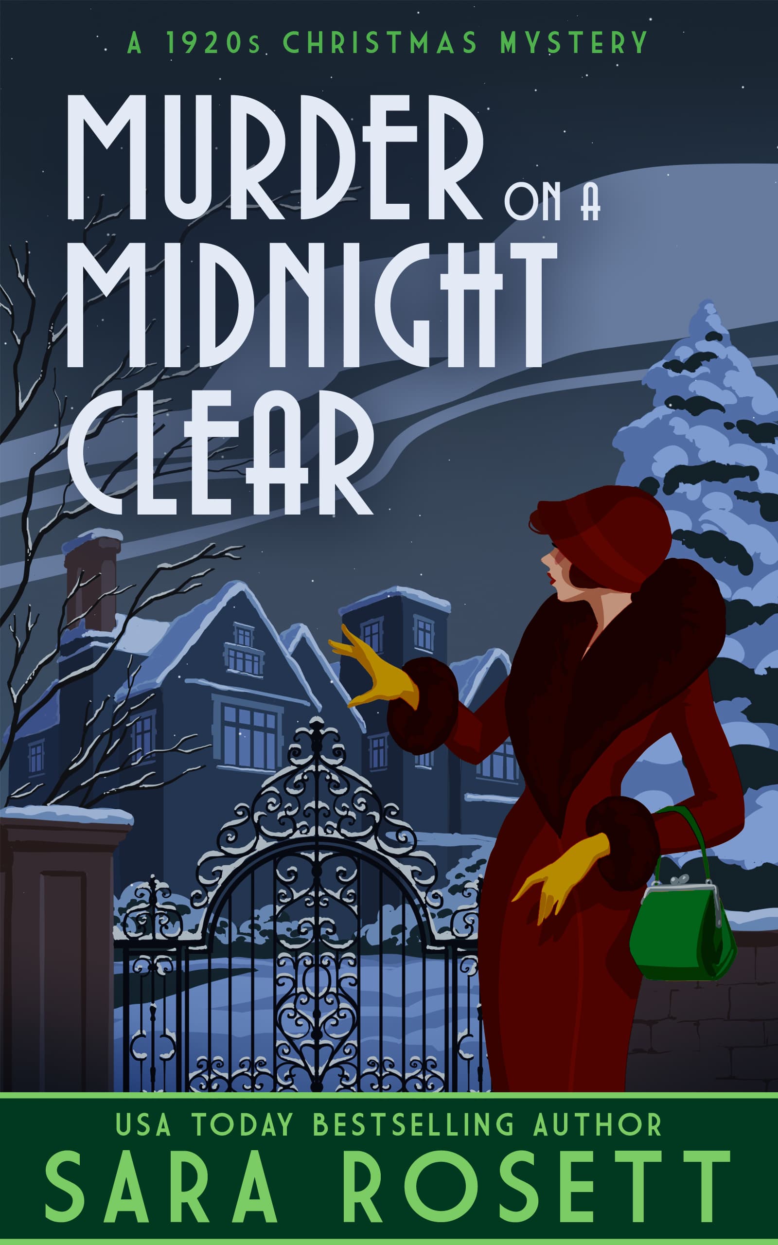 Murder on a Midnight Clear book cover