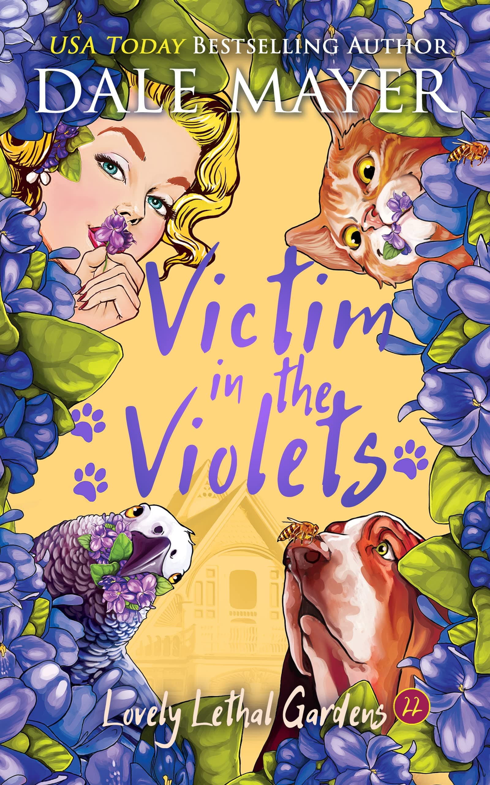 Victim in the Violets book cover