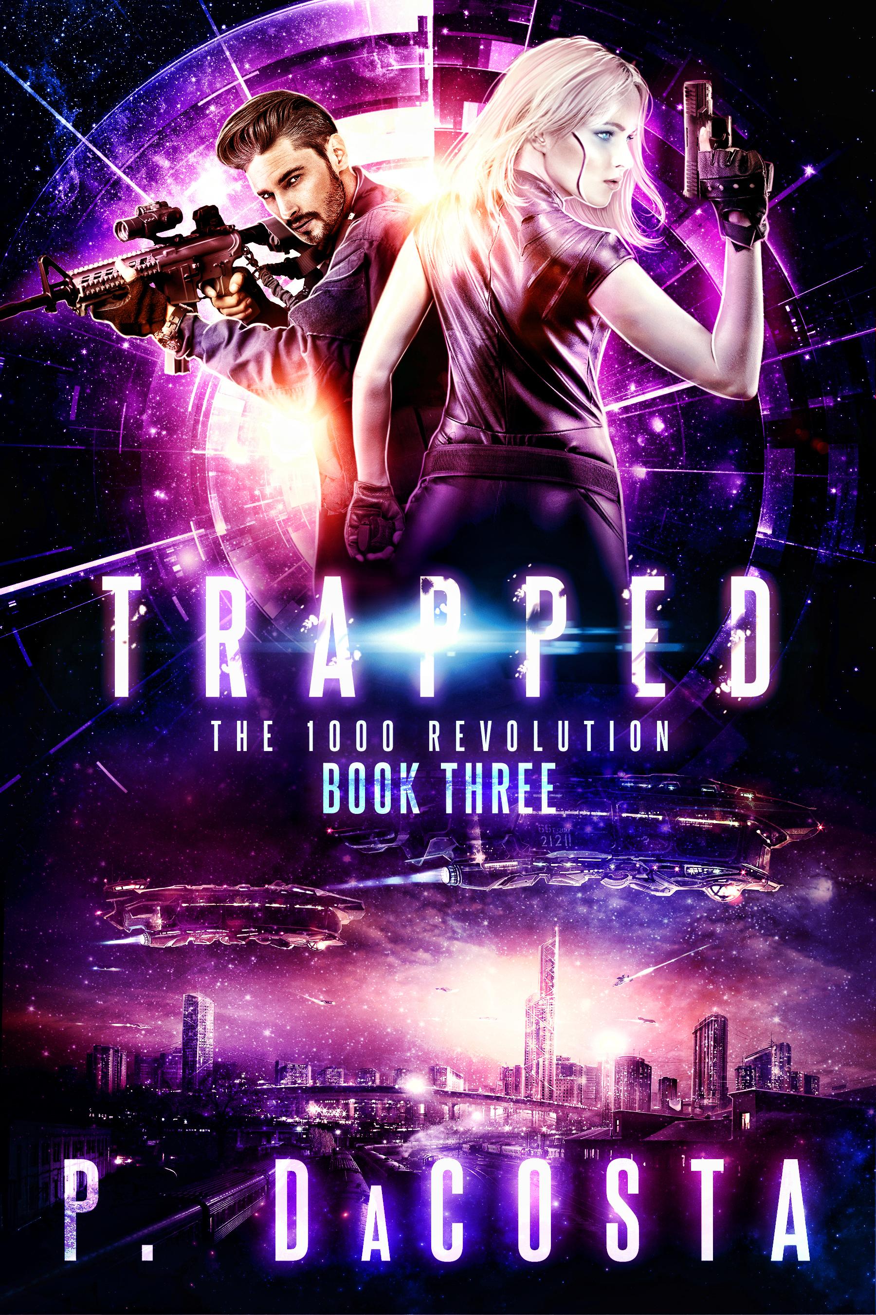 Trapped book cover