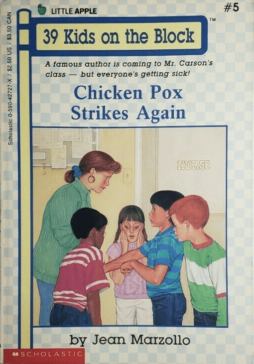 Chicken Pox Strikes Again book cover