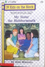 My Sister the Blabbermouth book cover