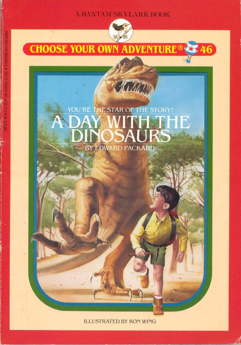 A Day with the Dinosaurs book cover