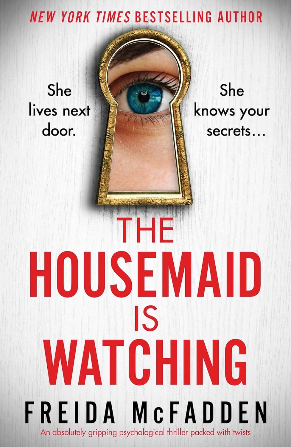 The Housemaid Is Watching book cover