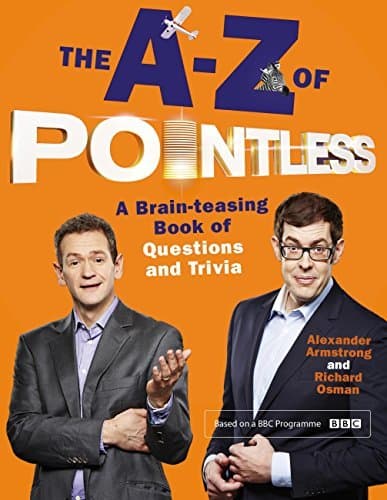 The A-Z of Pointless: A brain-teasing bumper book of questions and trivia book cover
