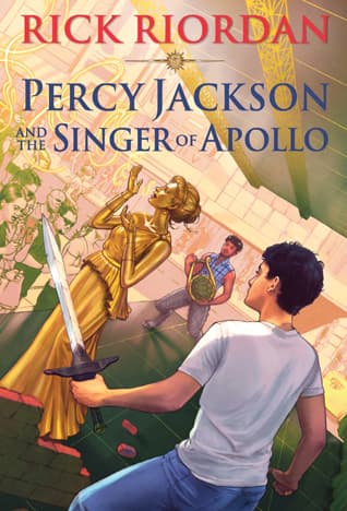 Percy Jackson and the Singer of Apollo book cover