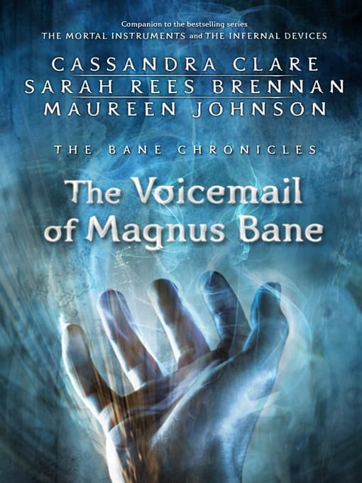 The Voicemail of Magnus Bane book cover