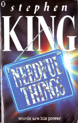 Needful Things book cover