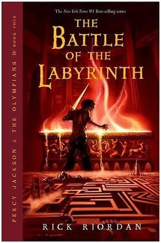 The Battle of the Labyrinth book cover