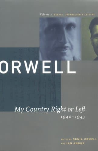 My Country Right or Left: 1940-1943 book cover