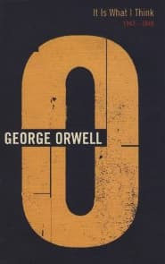 It Is What I Think: 1947-1948 book cover