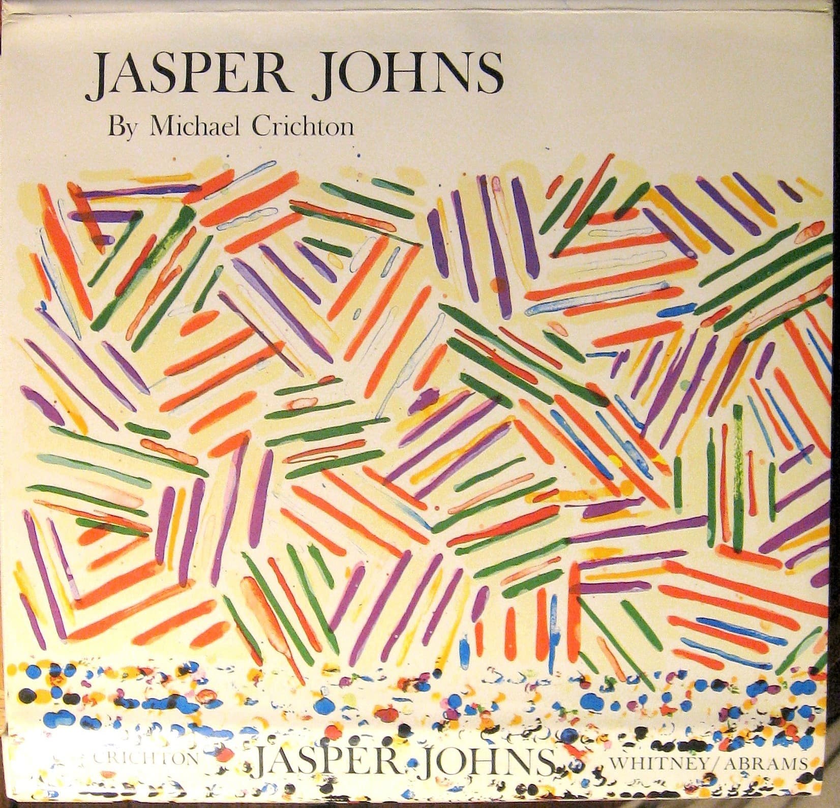Jasper Johns book cover
