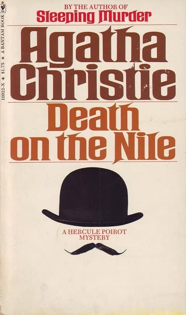 Death on the Nile book cover