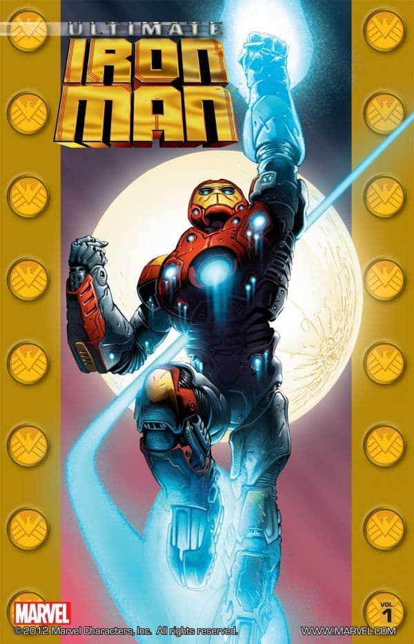 Ultimate Iron Man, Vol. 1 book cover