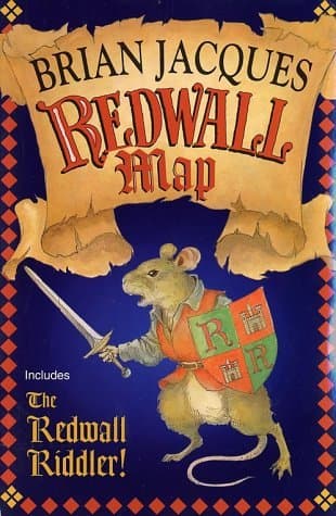 Redwall Map & Riddler book cover