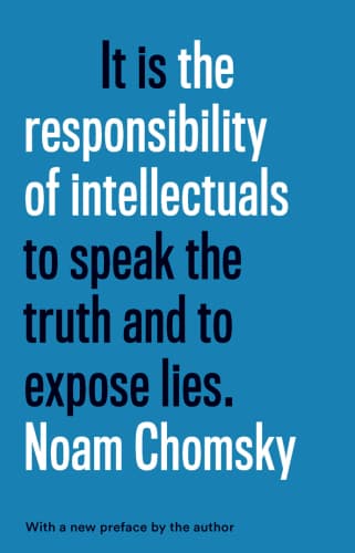 The Responsibility of Intellectuals book cover