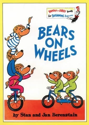 Bears on Wheels book cover