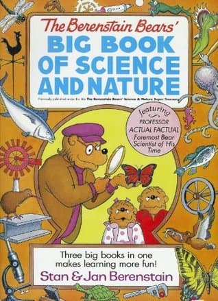 The Berenstain Bears' Big Book of Science and Nature book cover