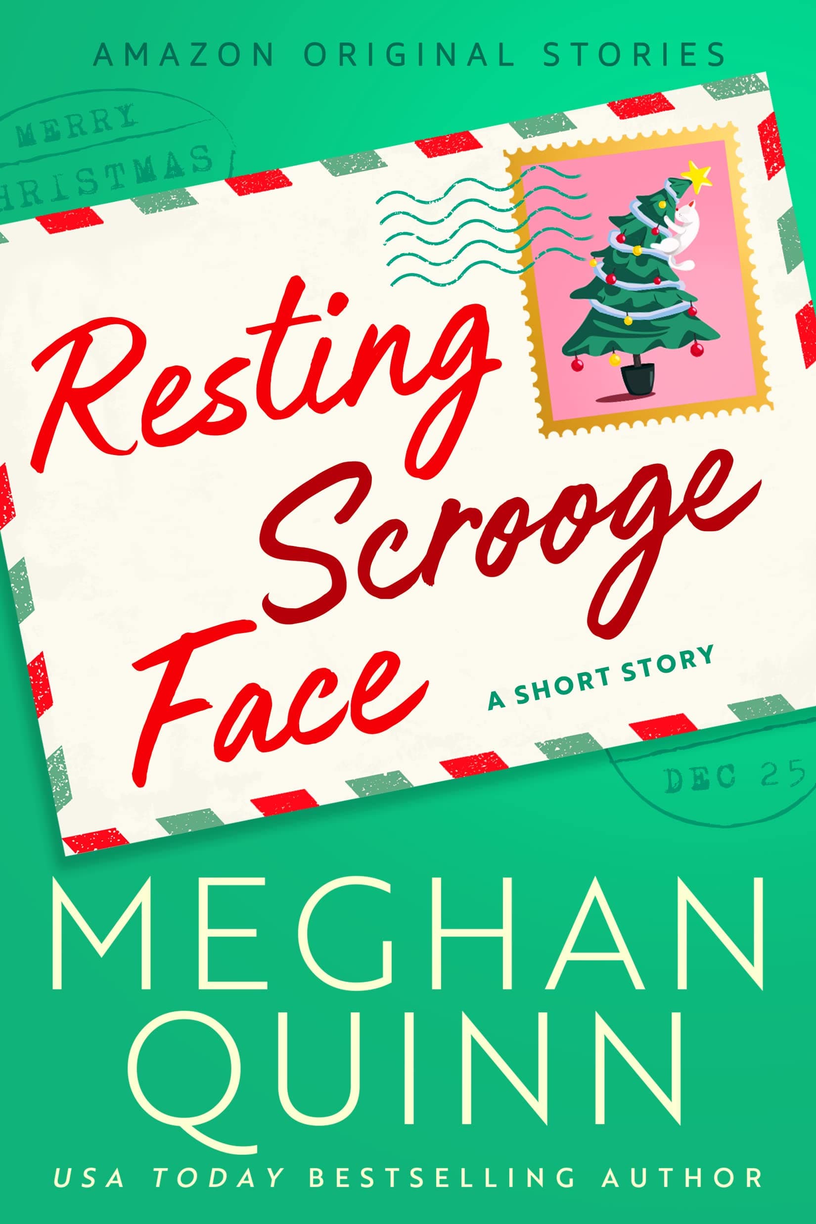 Resting Scrooge Face book cover