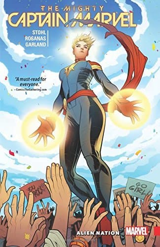 The Mighty Captain Marvel, Vol. 1: Alien Nation book cover