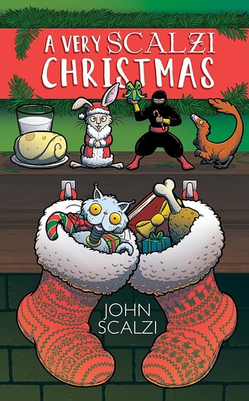 A Very Scalzi Christmas book cover