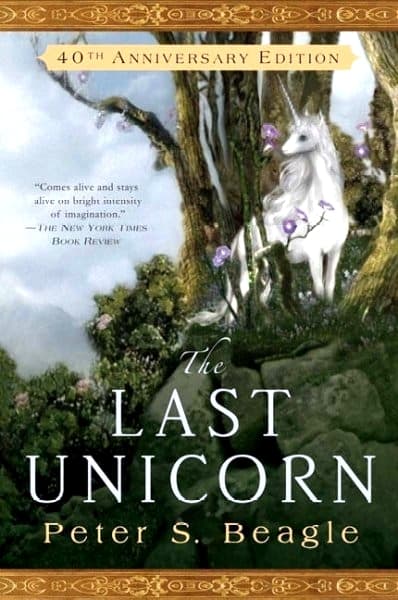 The Last Unicorn book cover