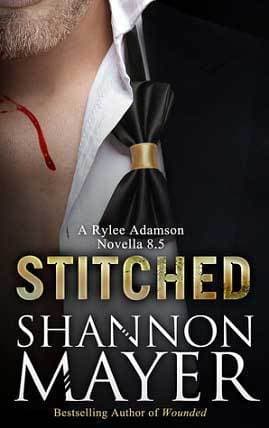 Stitched book cover