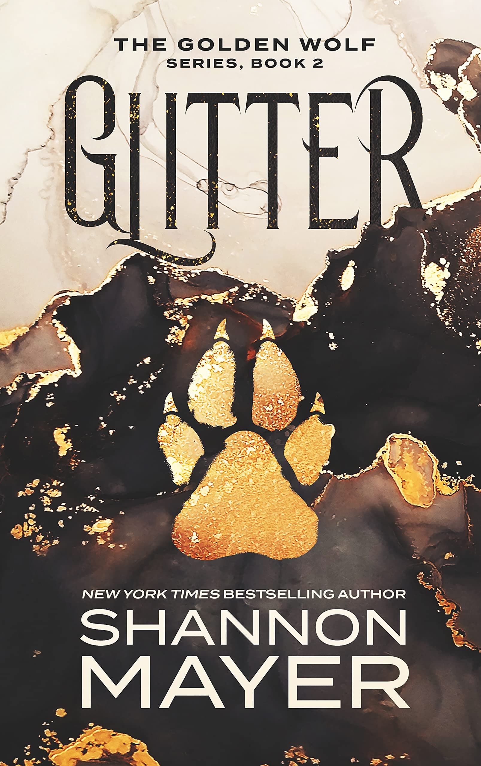 Glitter book cover