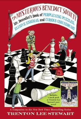 The Mysterious Benedict Society: Mr. Benedict's Book of Perplexing Puzzles, Elusive Enigmas, and Curious book cover