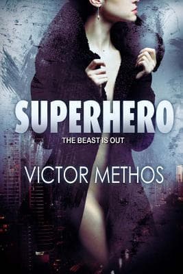 Superhero book cover