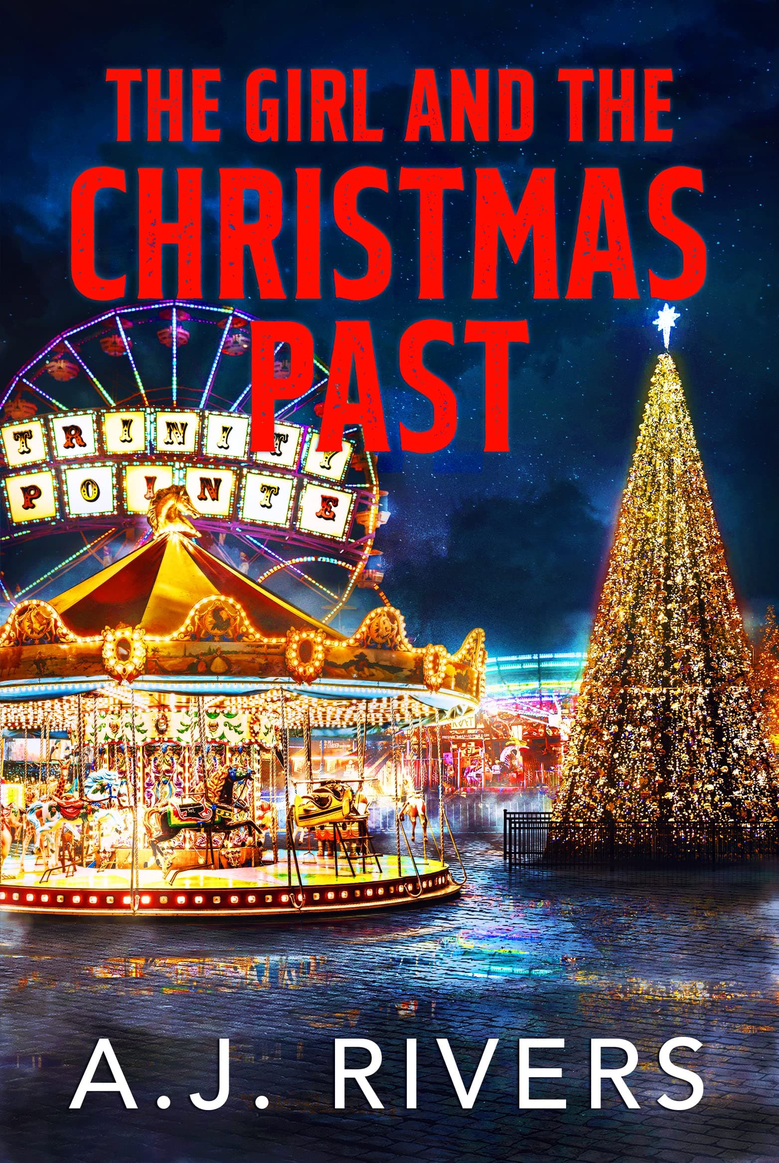 The Girl and the Christmas Past book cover