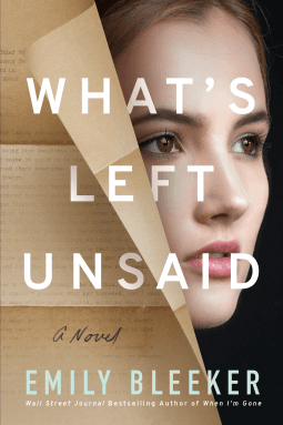 What's Left Unsaid book cover