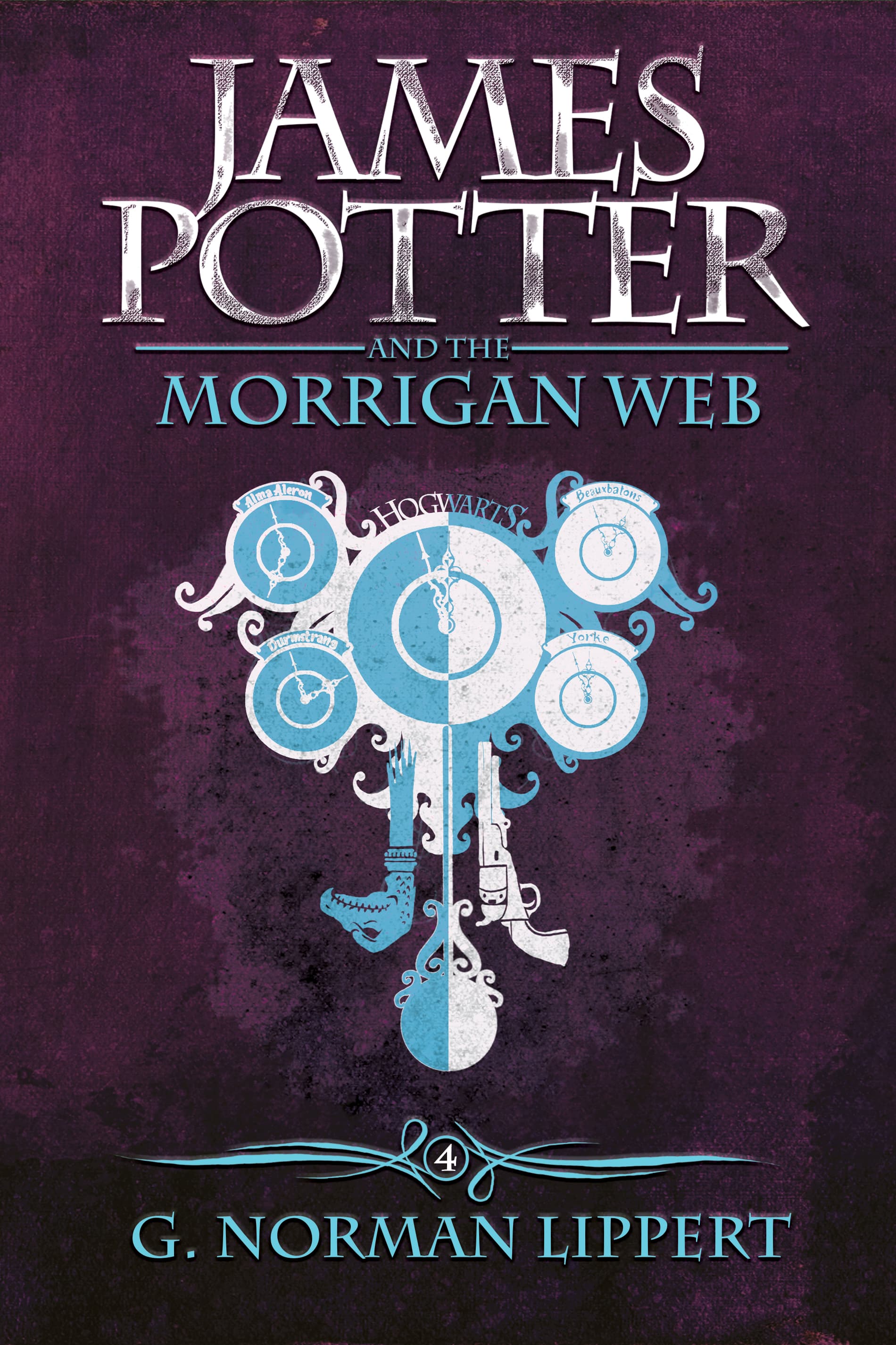 James Potter and the Morrigan Web book cover