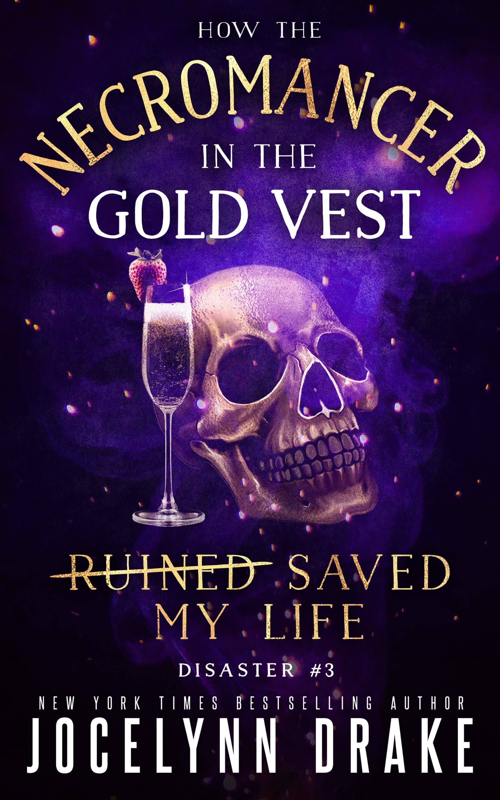 How the Necromancer in the Gold Vest Saved My Life: Disaster #3 book cover