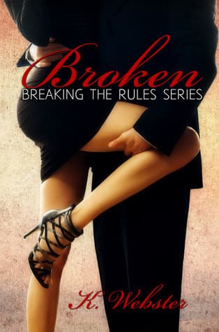 Broken book cover