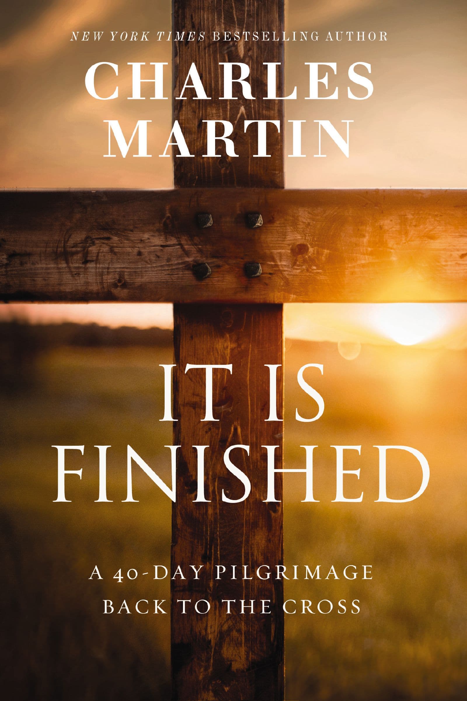 It Is Finished: A 40-Day Pilgrimage Back to the Cross book cover