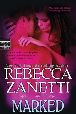 Marked book cover