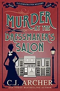 Murder at the Dressmaker's Salon book cover