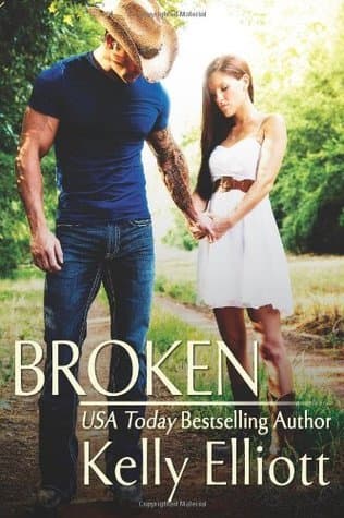 Broken book cover