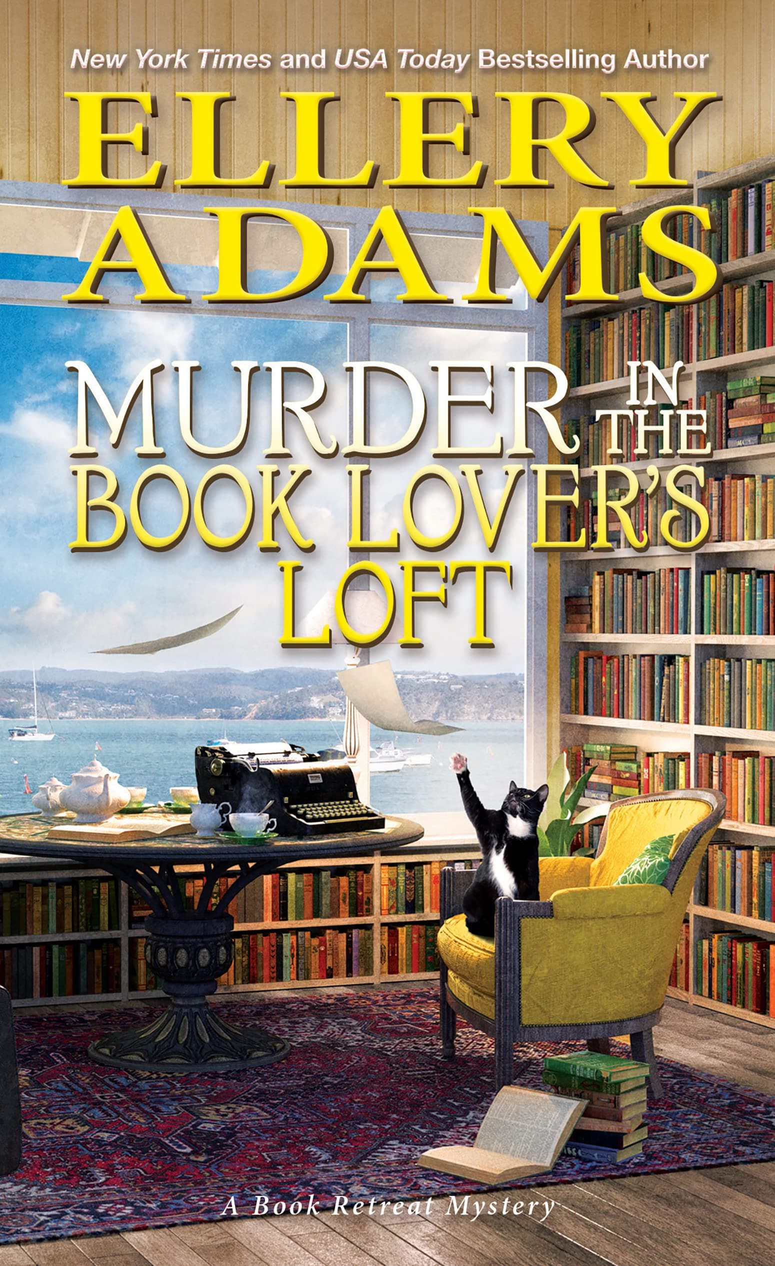 Murder in the Book Lover's Loft book cover