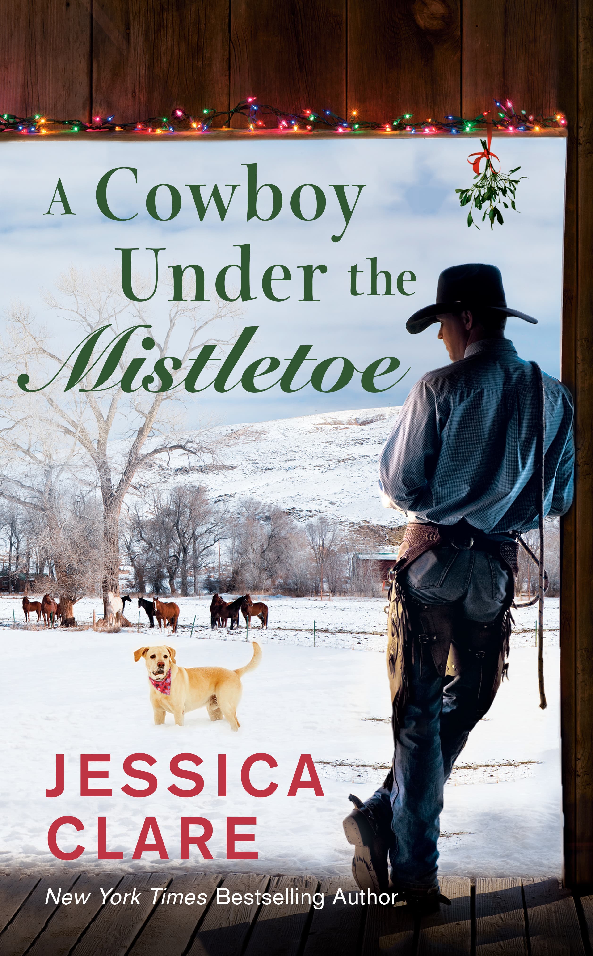 A Cowboy Under the Mistletoe book cover