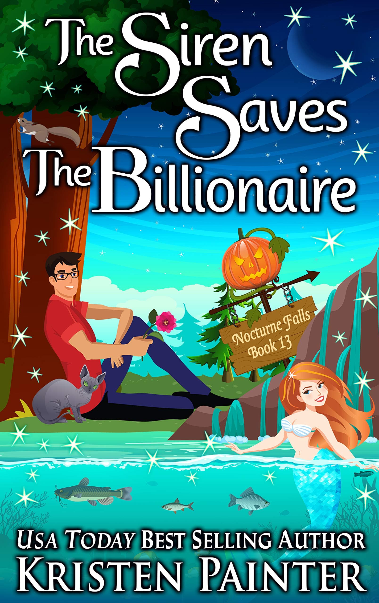 The Siren Saves the Billionaire book cover