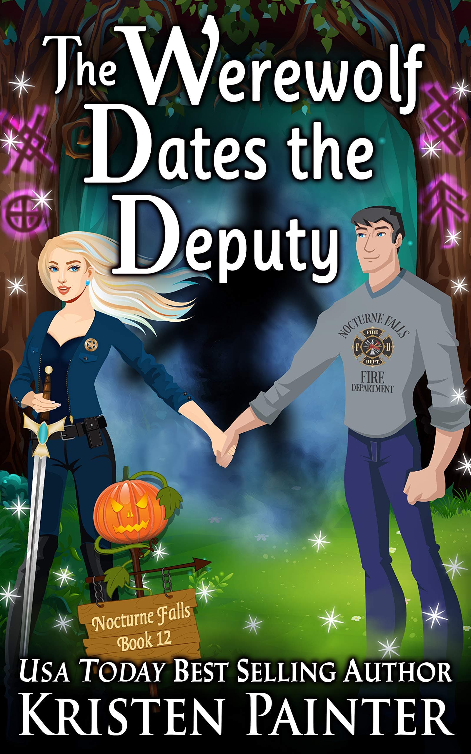 The Werewolf Dates the Deputy book cover
